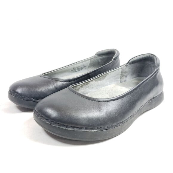 Alegria Women's Size 7.5 Petal Ballet Black Nappa - Picture 2 of 9